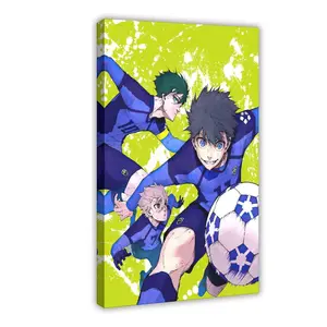 Anime Blue Lock LXXIX Canvas Poster Wall Art for Home Bedroom Office Dorm Room Decor