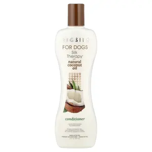 Biosilk Silk Therapy® with Natural Coconut Oil Conditioner, For Dogs, 12 fl oz (355 ml)