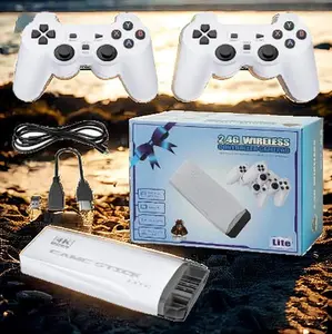 Weekend Stay-at-Home Wireless TV Game Console with 2 Controllers | Lag-Free 2.4GHz Technology | Ultimate Family Gift for Christmas/Birthday (Easy HDMI Setup)