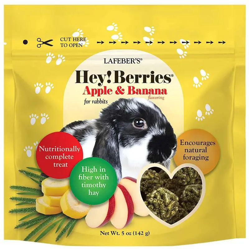 Lafeber - Hey!Berries Apple and Banana for Rabbits 5 oz
