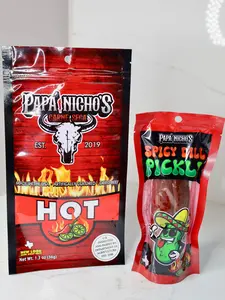 NEW LOOK HOT Beef Jerky and SPICY Pickle Only (2pc)