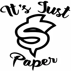 it’s just paper decal