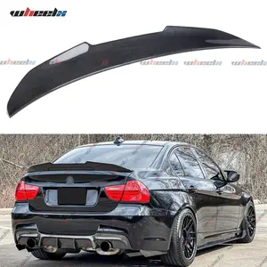 Dry Carbon Fiber PSM Style Trunk Spoiler | Fit 2006-2011 BMW E90 3-Series 4-Door & 2008-2012 M3 Sedan | Excl. Coupe/Touring | High Gloss Sport Rear Wing 🔥 #ValentinesGift  #BMWE90Spoiler
