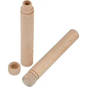 Wood Needle Case - Stylish Flush Design Organizer for Sewing & Knitting Needles