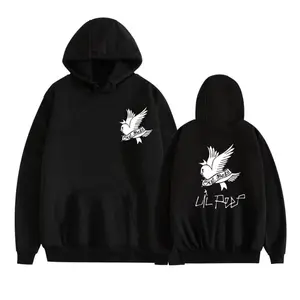 Lil Rapper Peep Merch Hoodies for Men/Women Street Sad Bird Sweatshirt Trendy Oversized Hooded Gift for Birthday Holiday Christmas Halloween