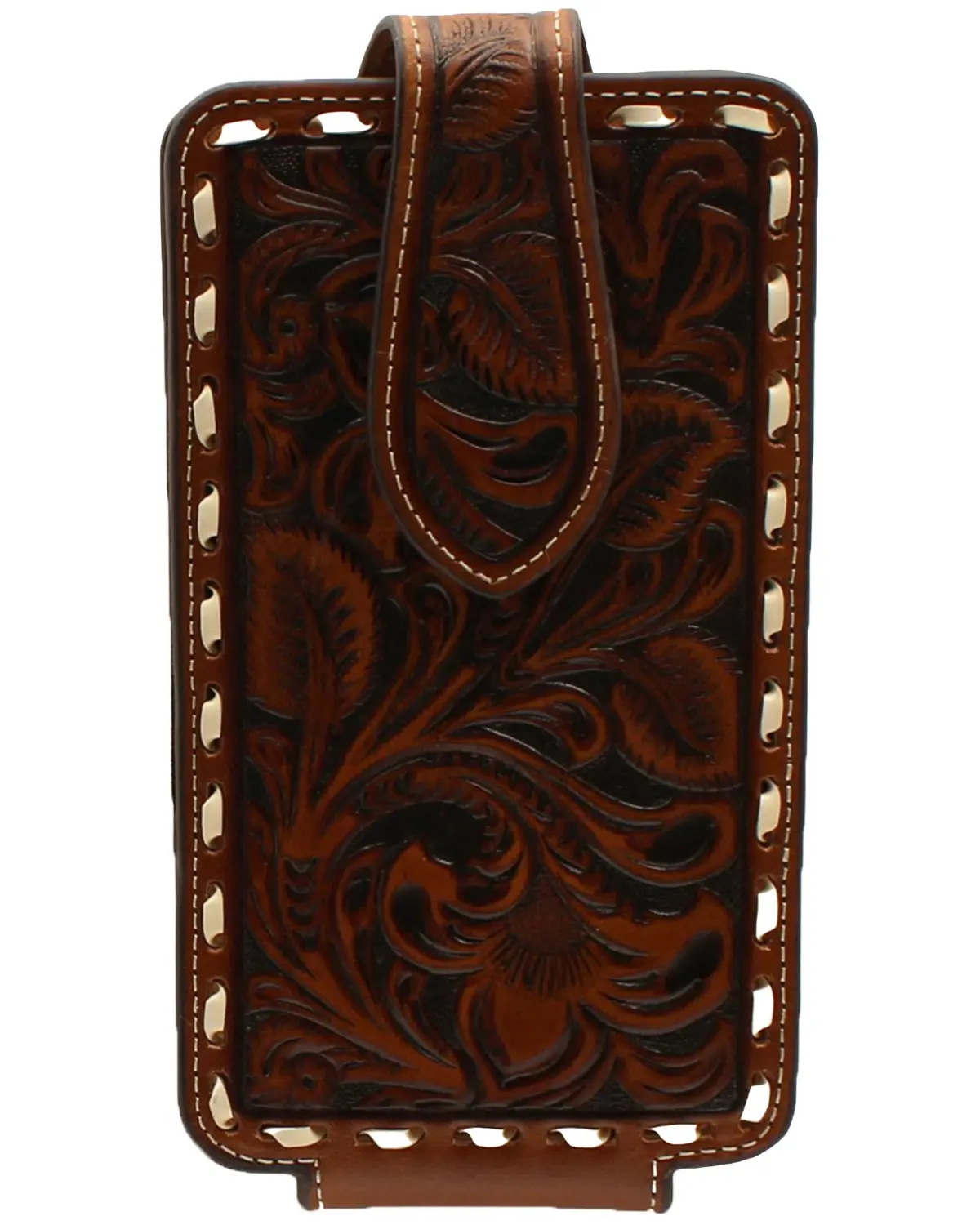 Ariat Men's Men'S Cell Phone Case Tooled Wallet - A0601902