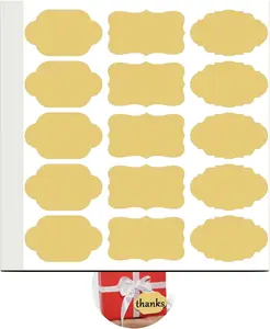 450 count Label Stickers,  Tag Stickers, Name Tags, Self-Adhesive Writable -Purpose Labels for Mason Jars, Canning, Bottles, Binders School Office Supplies