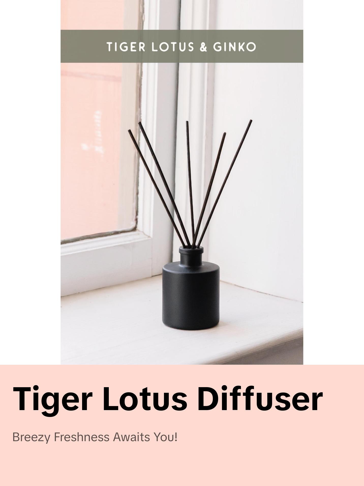 Tiger Lotus & Ginkgo Oil Diffuser