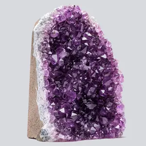 Natural Uruguayan Amethyst Cluster 3-4 lb - Premium