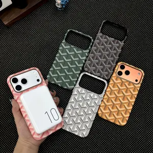 MagSafe Faux Leather Phone Case for iPhone 17 Pro Max & iPhone 16, Full Coverage Anti-Drop Protective Case with Stylish Patterns, Multiple Colors