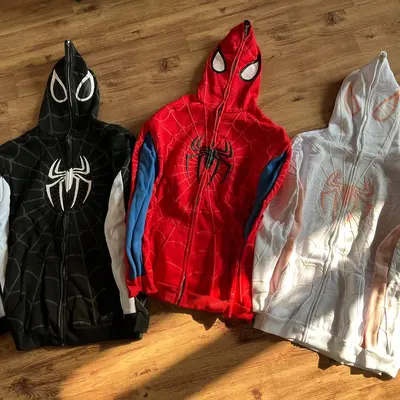 Spider Verse Hoodie Hot Topic Spiderman Jacket Spider Man