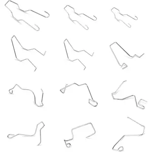 Bulb Retaining Spring Clips for H1/ H3 /H4 /H7-12 PCs Bulb Universal  Headlight Clamp Headlamp Dip Dipped Beam Hoder