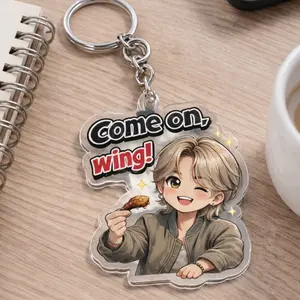 Jimin Come On Wing! Acrylic Keychain, Gift For BFF, Gift For Her, Gift For Him, Birthday Gift