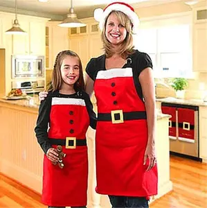 Santa Claus Christmas Kitchen Aprons
