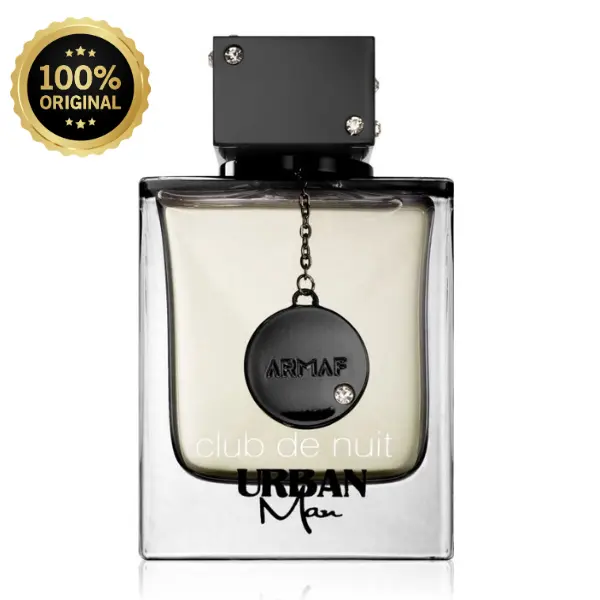 Armaf Club De Nuit Urban Man Eau de Parfum for Men, Aromatic Citrus-Woody Fragrance with Minty Fresh Notes, 100ml / 3.6 fl oz Spray, Aromatic Fragrance, Men's Fragrance