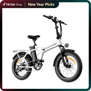 WINDHORSE W4A Foldable Electric Bike, Peak 983W Motor Ebike, 55-70 Miles & 20 MPH, 48V Removable Battery, 20" Fat Tire All-Terrain Electric Bicycle for Adults Teens with 7-Speed, Suspension