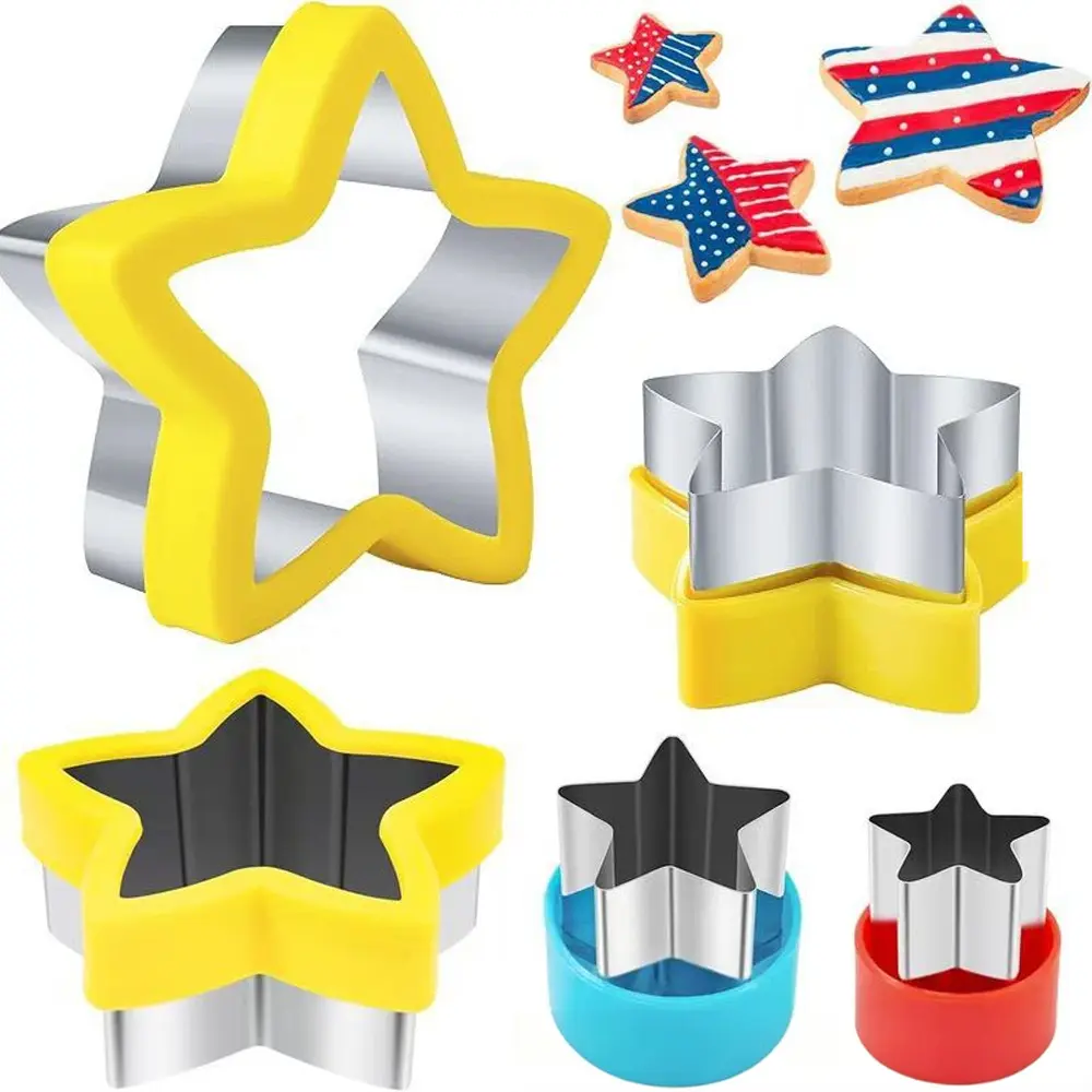 Crustless Sandwich Cutter and Sealer - Creative Utensils for Kids Meal, Kitchen Bakeware Sealing Tool with Heart, Star, Unicorn, Dinosaur, Butterfly Shapes, Crustless Baking Accessory for Lunch Bento Boxes