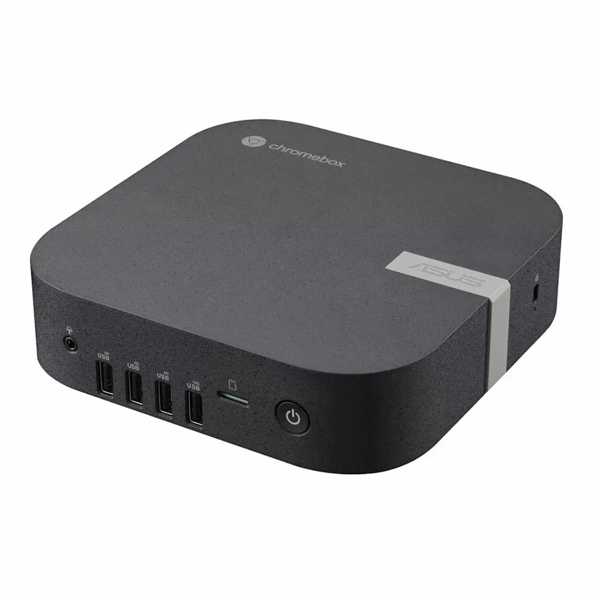 ASUS Chromebox 5a Mini Desktop Computer, Intel Core i7-1355U 1.7GHz, 16GB RAM, 256GB SSD, Chrome OS, Black