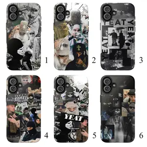 Y-Yeat D@.rk Mood Phone Case – Shadow Rap Aesthetic iPhone Cover For iPhone 17 16 15 14 13 12 11 XS and Samsung S25 S24 S23 S22 S21