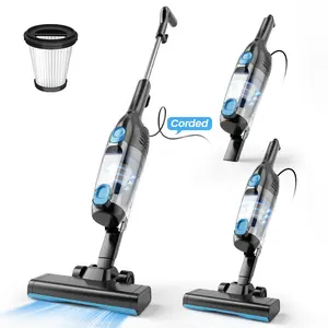 INSE R6X Corded Stick Vacuum, 15KPa Suction with 600W Motor, Ultra-Lightweight Bagless Upright Vacuum with Handheld for Home Hard Floor Hardwood Floor Pet Hair Car Cleaning home cleaning tools home appliances pet lovers