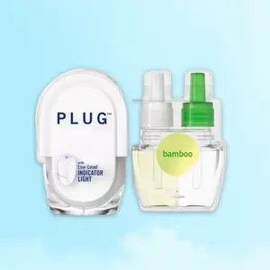 Febreze Light Air Freshener Plug Sr K - Bamboo - 2pk