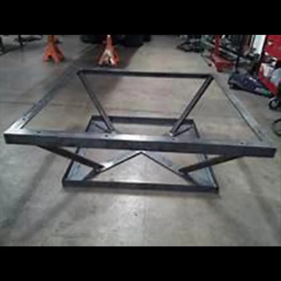 Modern Industrial Style Dining Table Base - Steel, Heavy Duty (48" x 48")