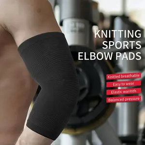 Elite Knitted Elbow Brace with Four-Way Stretch & Breathable Design