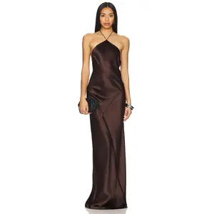 retrofete Sylvia Dress in Dark Chocolate