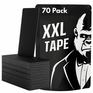 Beast Tape XXL Sleep Mouth Tape, 70-Pack Extra Large Adhesive Strips for Men, Healthcare Snoring Support & Nighttime Mouth Breathing Aid