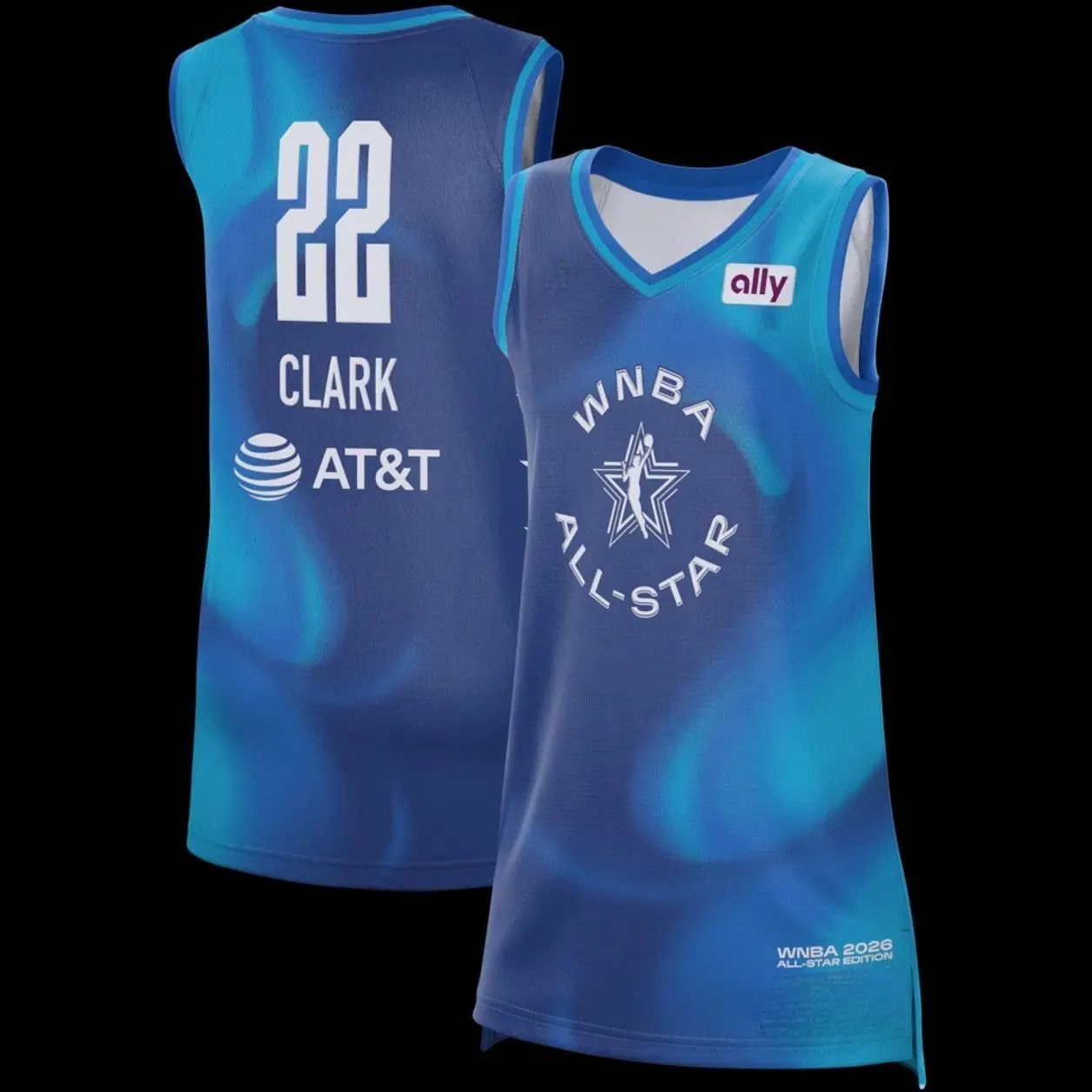 Unisex Basketball Clark 22 Team 2026 All-Star Game Victory Jersey - Blue