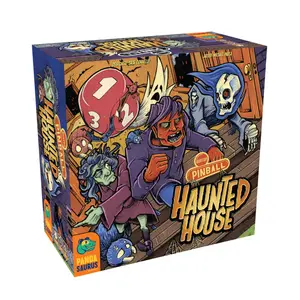 Pandasaurus Games - Boxtop Pinball: Haunted House Dice Flicking Board Game