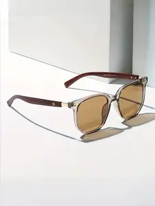 New Streetwear Sunglasses for Men And Women  Retro Beaded Eyewear, Casual Fashion Glasses