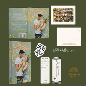 Gilded Horizon Books The Last Great Almost by Quintana McConnell SIGNED Copy with Custom Graphics Bookmark Collector’s Postcard & Sticker STANDARD EDITION