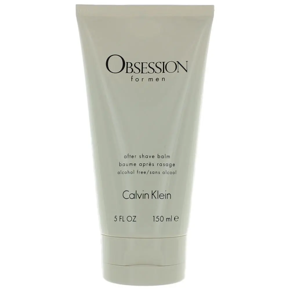 Calvin Klein Obsession Aftershave Balm - 5 oz, Men's Fragrance, Single Item (Unboxed)