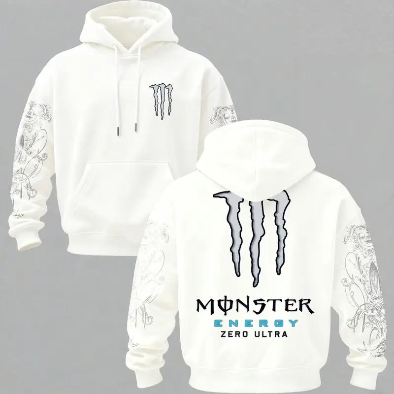 Monster Energy Zero Ultra Printed Style Unisex Hoodie VR46 Factory ...