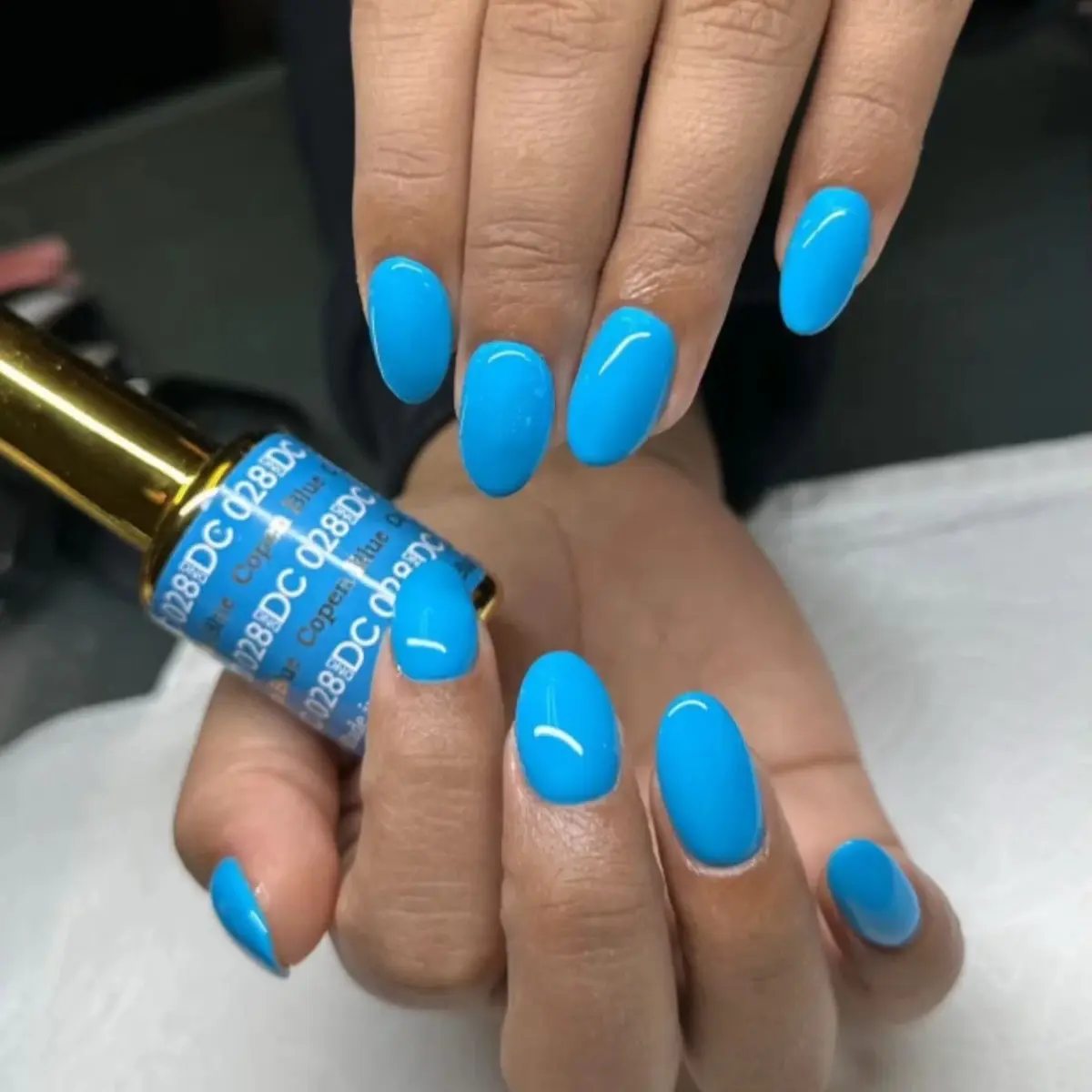 DND DC 28 COPEN BLUE Gel and Lacquer Duo nail care nail art nails