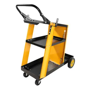 Multi Function 3 Tier Welding Cart with Upgrade Handles & Increased Storage Space
