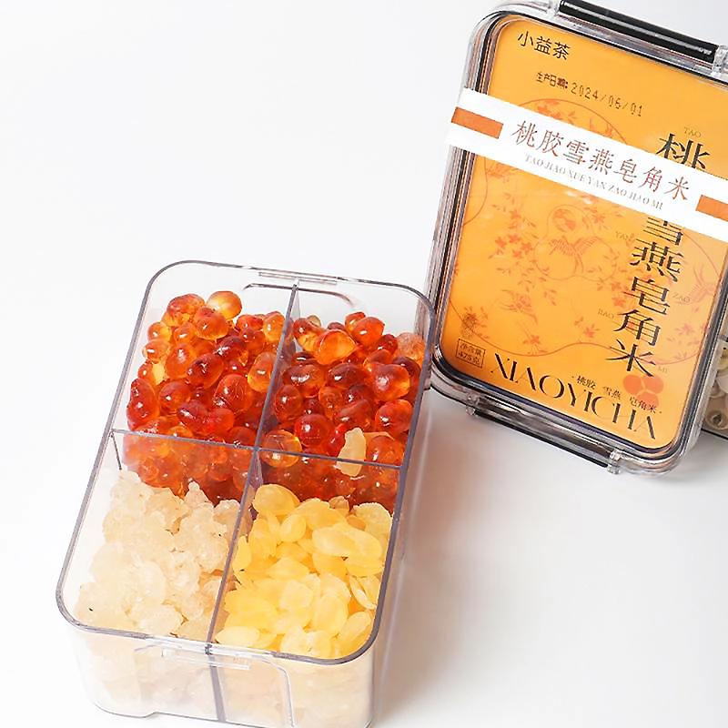 Snow Beauty Tea (Peach Gum Natural Wild Tragacanth Gum Chinese Lotus Seed) 475g