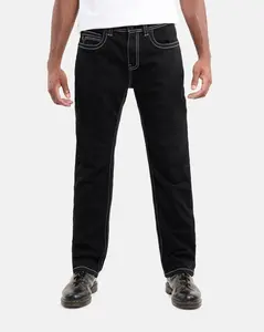 #CMP-94333 Saddle Stitch Relaxed Slim Fit Western Jeans