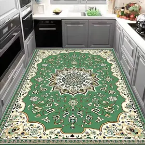 Kitchen Rug, Non-slip Kitchen Mat, Waterproof & Stain-resistant Kitchen Runner, Modern Design Kitchen Floor Mat for Home Decor