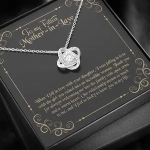 Personalized To my Future Mother-in-law, Mother-in-law Necklace, Gift for Mother-in-law, Gift from Son