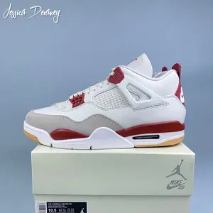 Brick by Brick Red brick, classic and fashionable sports shoes, outdoor running shoes, comfortable basketball shoes