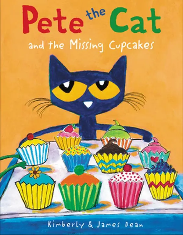 USED Book - Pete the Cat and the Missing Cupcakes by Dean, James (Hardcover) - english
