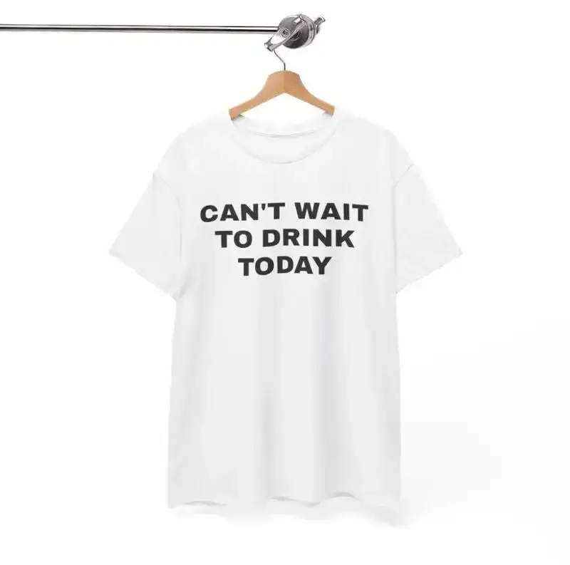 Men's T-Shirt with Funny Quote Graphic Print, Casual Short Sleeve Round Neck Style, Machine Washable for All Seasons, Tshirt, Cotton, Shortsleeve, Top, Menswear, Funny Streetwear, Tops, Funny Caption Men's Short-Sleeve T-Shirts