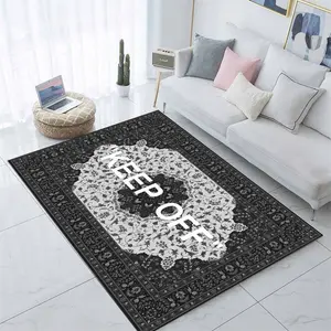 Keep Off, Keep Off Rug, Keep Off Carpet, For Living Room, Fan Carpet, Off White, Popular Rug, Themed Rug, Home Decor, For Bedroom Rug, Gift