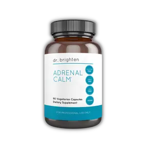 Dr. Brighten Adrenal Calm Daily Wellness Blend 90 Vegetarian Capsules for Women