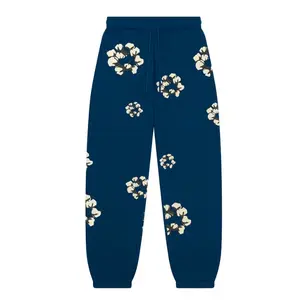 Denim Tears x Cactus Plant Flea Market Cactus Tears Wreath Sweatpants 'Navy'