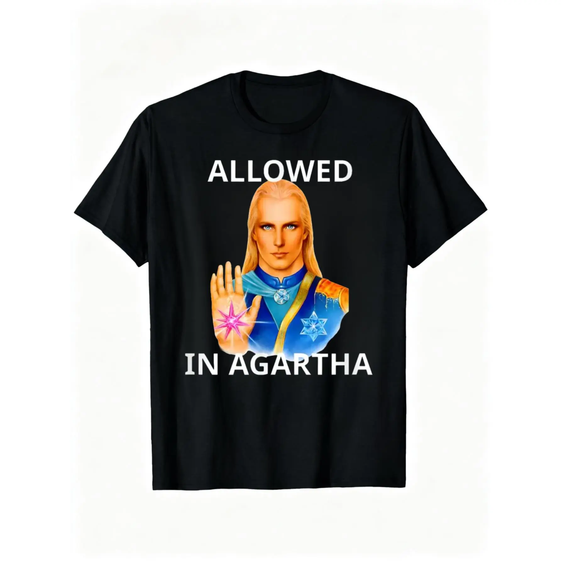 100% Cotton Agartha Ashtar | Meme T-Shirt