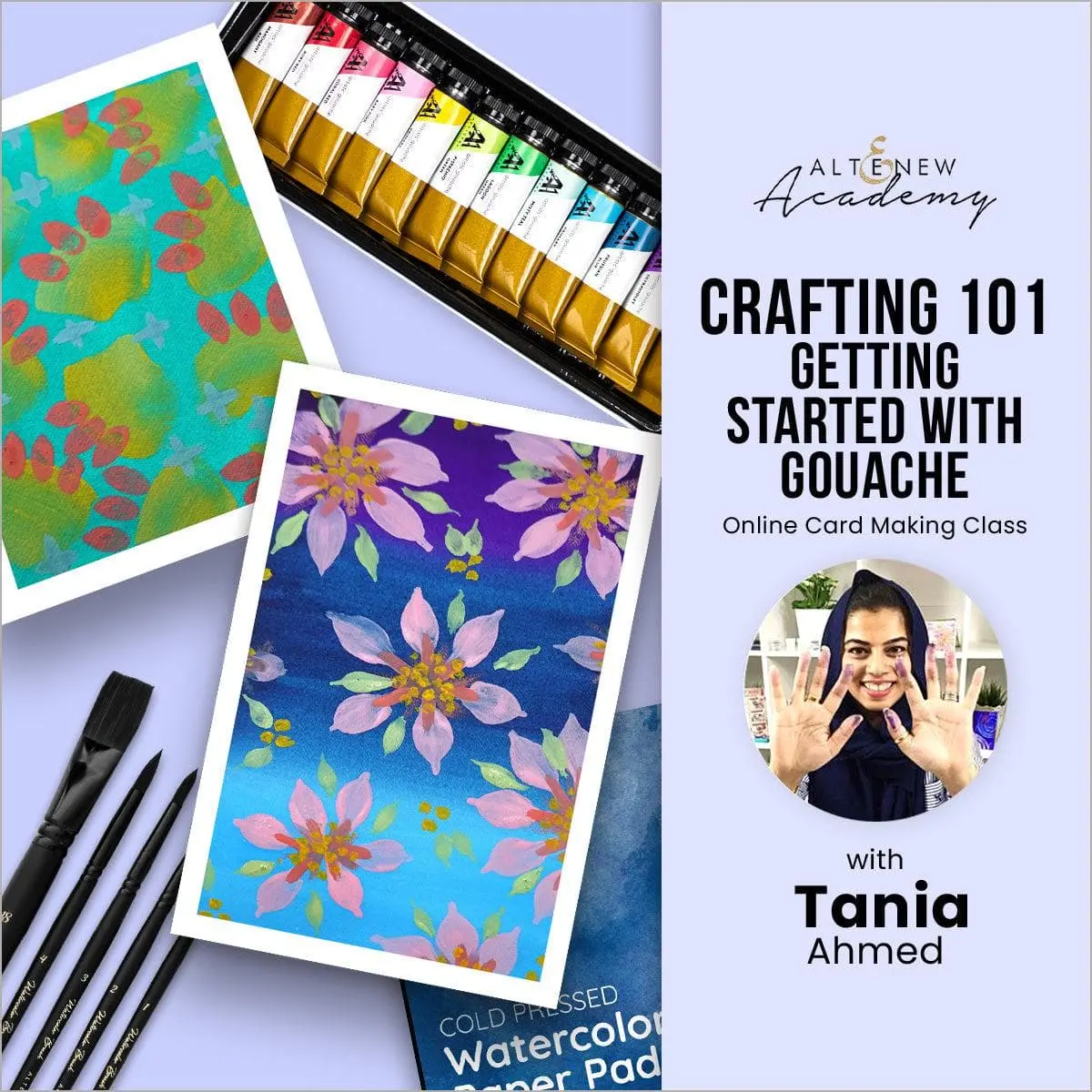 Crafting 101: Getting Started with Gouache