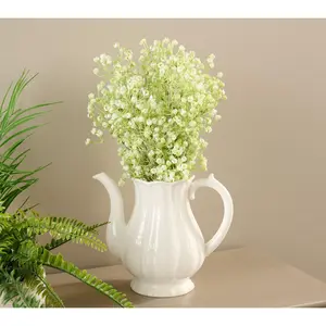 Cozy Cottage by Liz Marie Teapot Vase